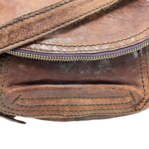 Lucky Brand Bags Lucky Brand Genuine Leather Flap Crossbody Dark